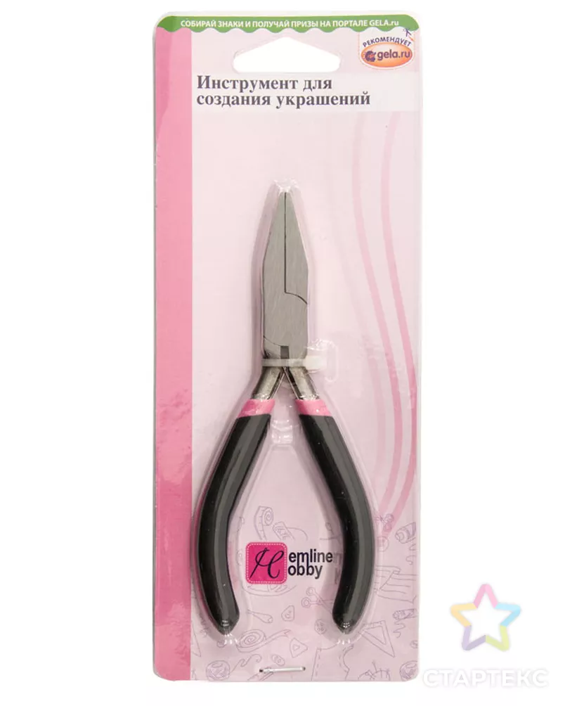 Плоскогубцы с короткими губками арт. ГЕЛ-21494-1-ГЕЛ0113048 - рис. 1