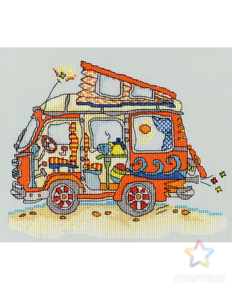 Набор для вышивания "VW Van" (Автобус Фольксваген) арт. ГЕЛ-23141-1-ГЕЛ0115246 1