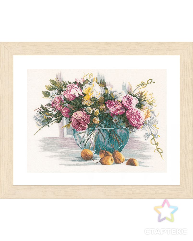 Набор для вышивания "Flowers" арт. ГЕЛ-23259-1-ГЕЛ0106100 1