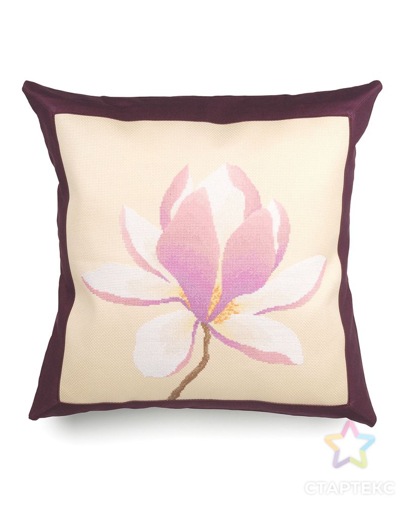 Набор для вышивания подушки "Орхидея" арт. ГЕЛ-23843-1-ГЕЛ0163791 1