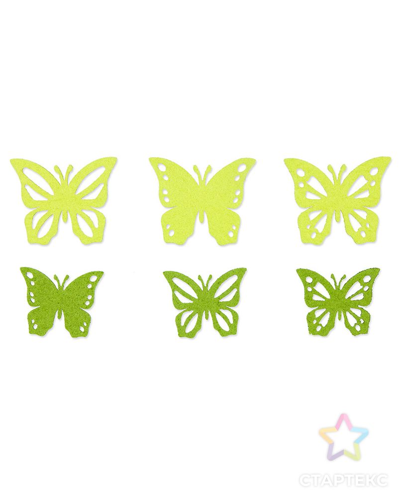 Набор декоративных элементов "Бабочки" арт. ГЕЛ-23866-1-ГЕЛ0148529 1