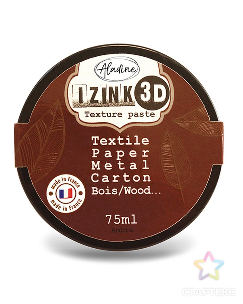 Паста текстурная IZINK 3D арт. ГЕЛ-24208-1-ГЕЛ0128697 1