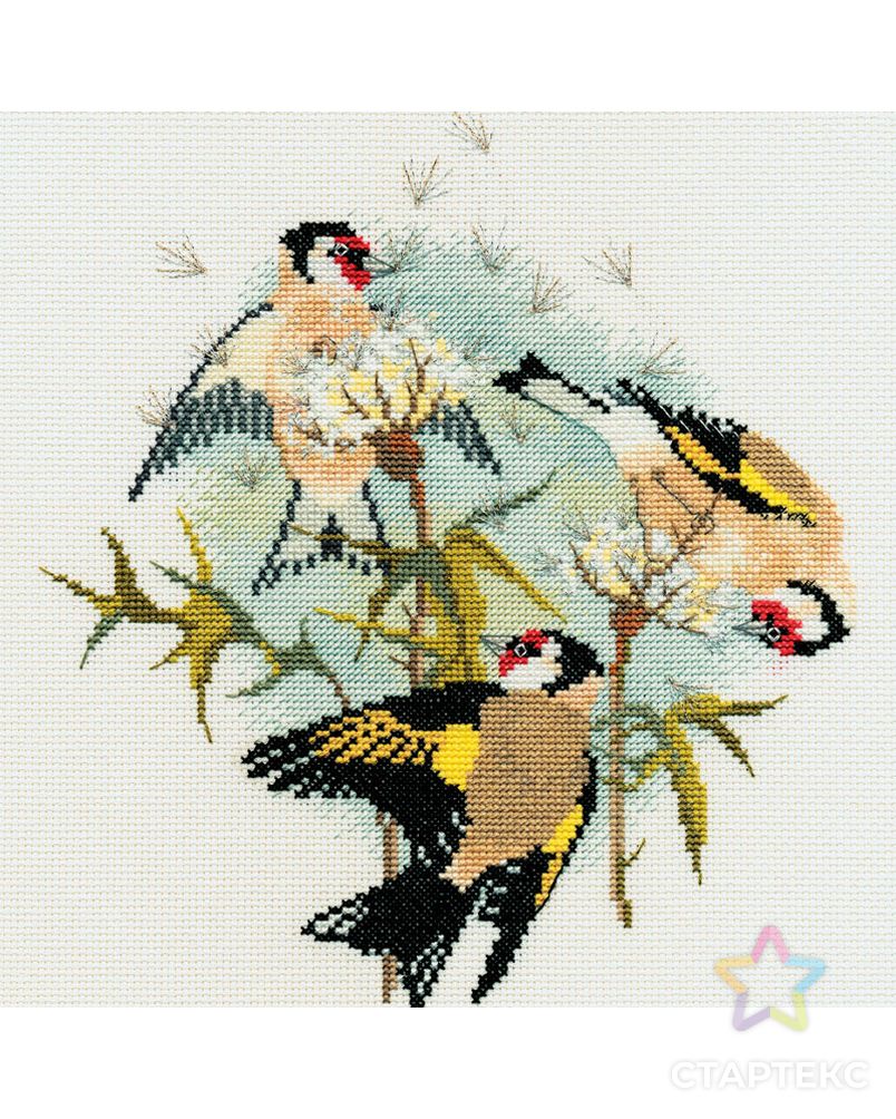 Набор для вышивания "Goldfinches & Thistles" арт. ГЕЛ-24470-1-ГЕЛ0119594 1