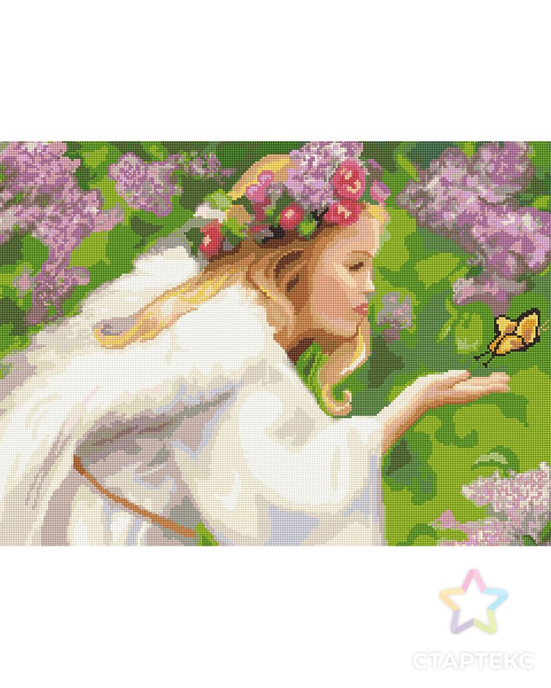 Картина стразами "Ангел и бабочка" арт. ГЕЛ-24958-1-ГЕЛ0161513 1