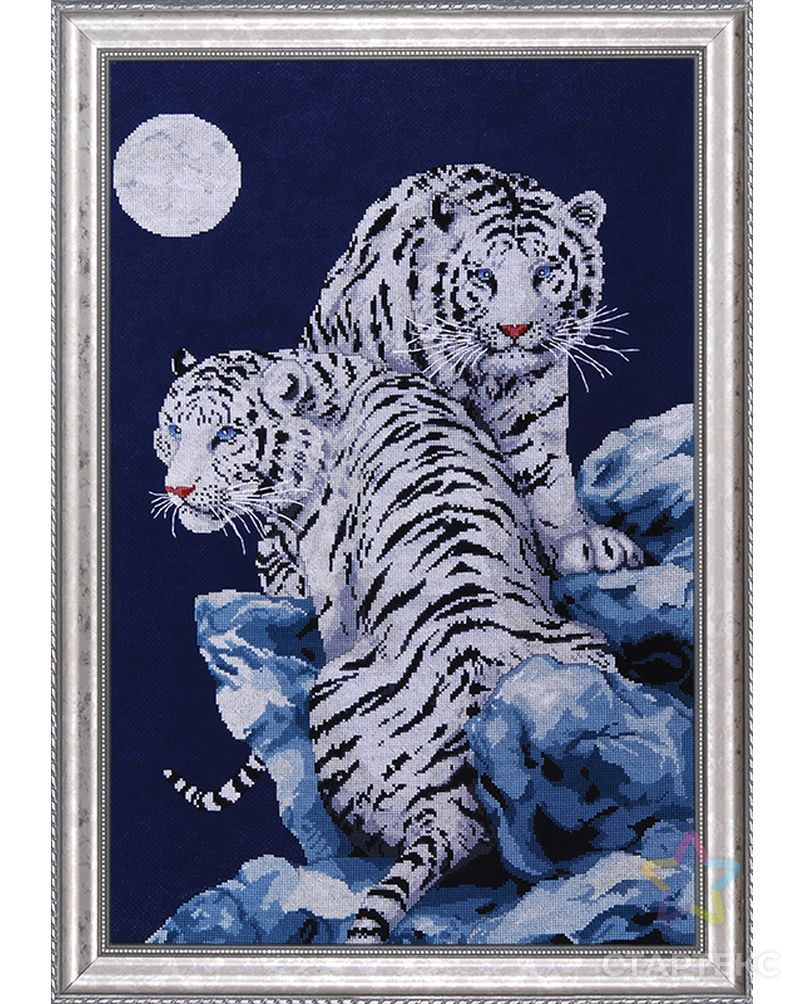 Набор для вышивания "Лунный тигр" арт. ГЕЛ-25175-1-ГЕЛ0162983 1