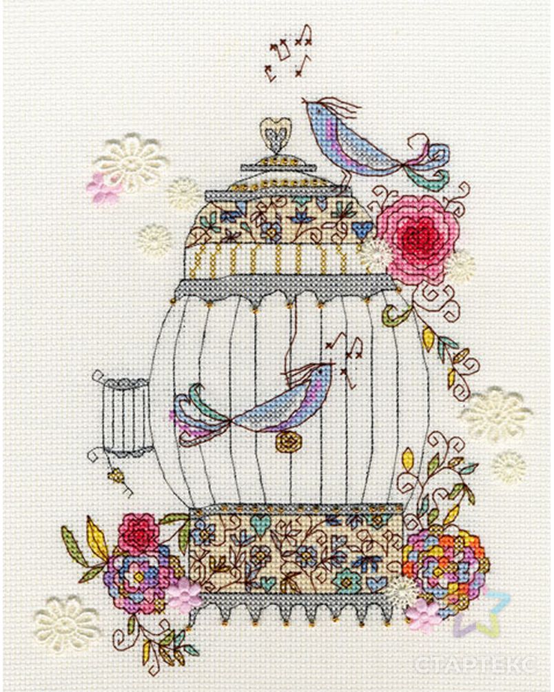 Набор для вышивания "Love Birds" (Любимые птицы) арт. ГЕЛ-26380-1-ГЕЛ0115216 1