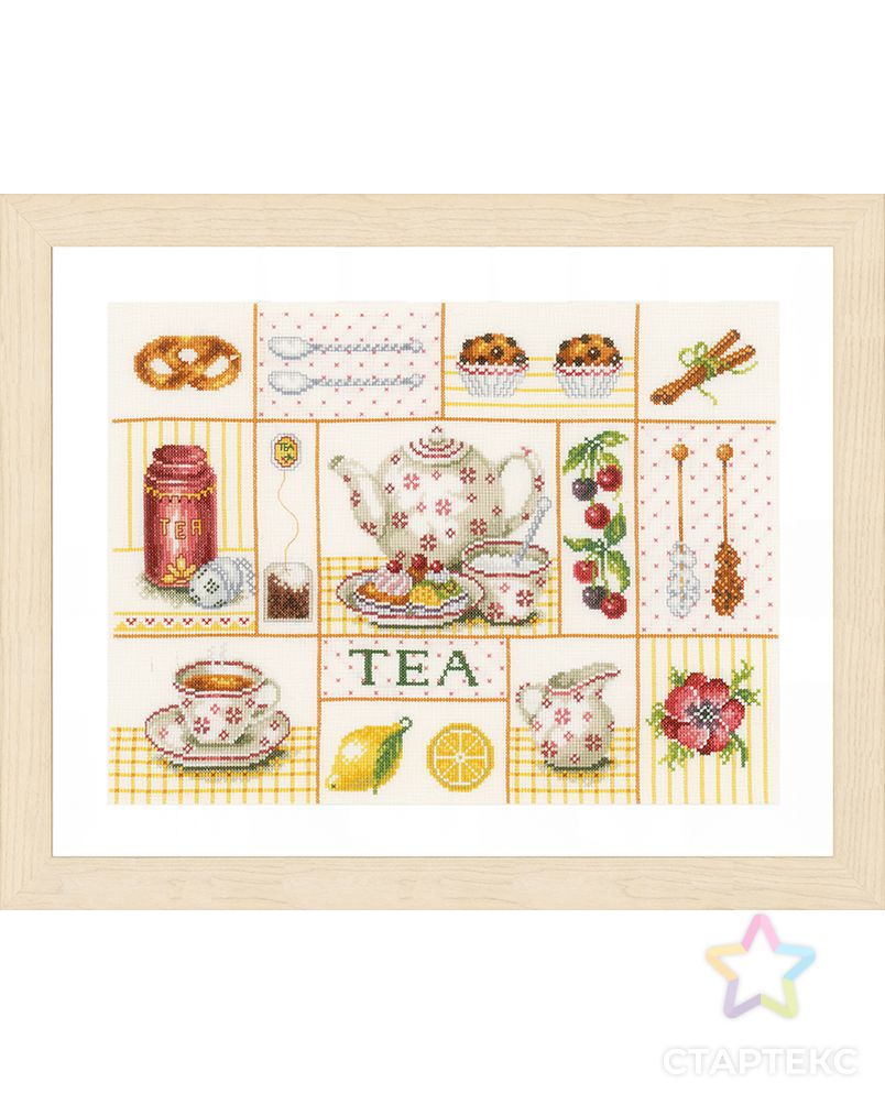 Набор для вышивания "Tea party" арт. ГЕЛ-31099-1-ГЕЛ0111327 1