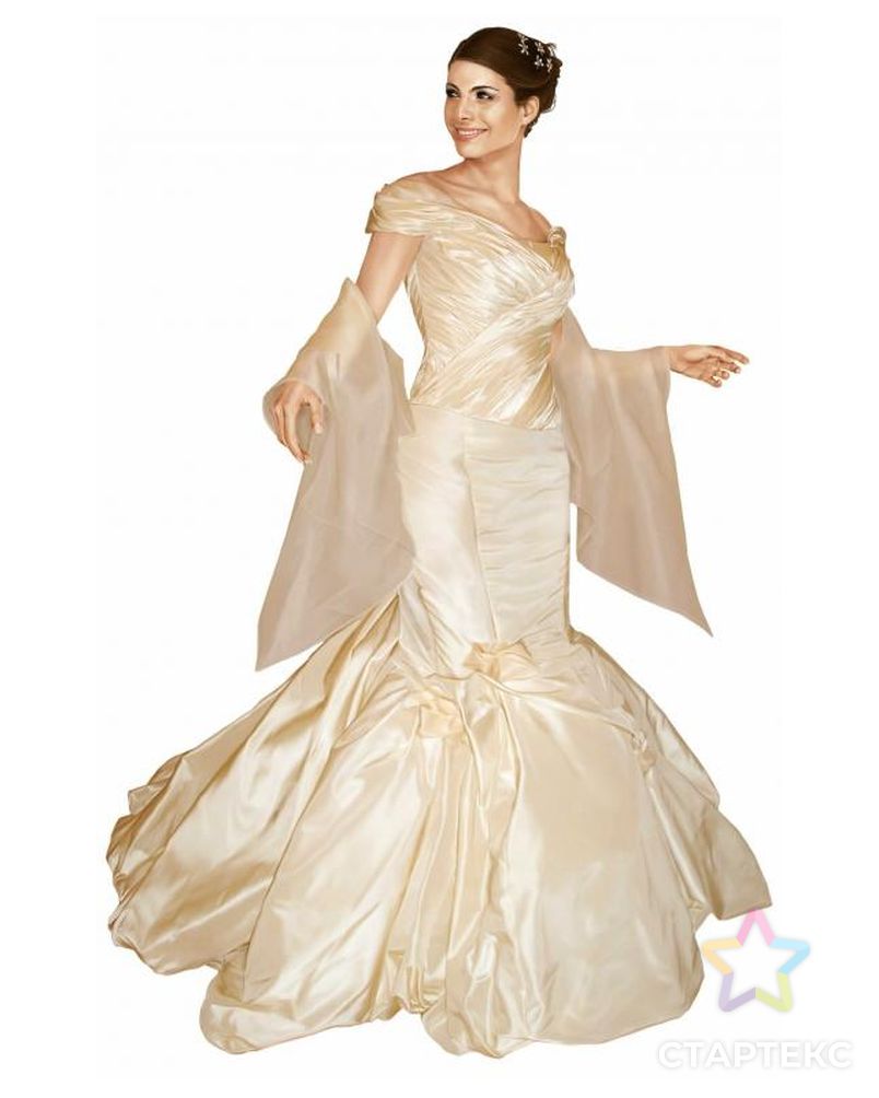 Выкройка: юбка "баллон" формы тюльпан арт. ВКК-1920-1-ЛК0002017