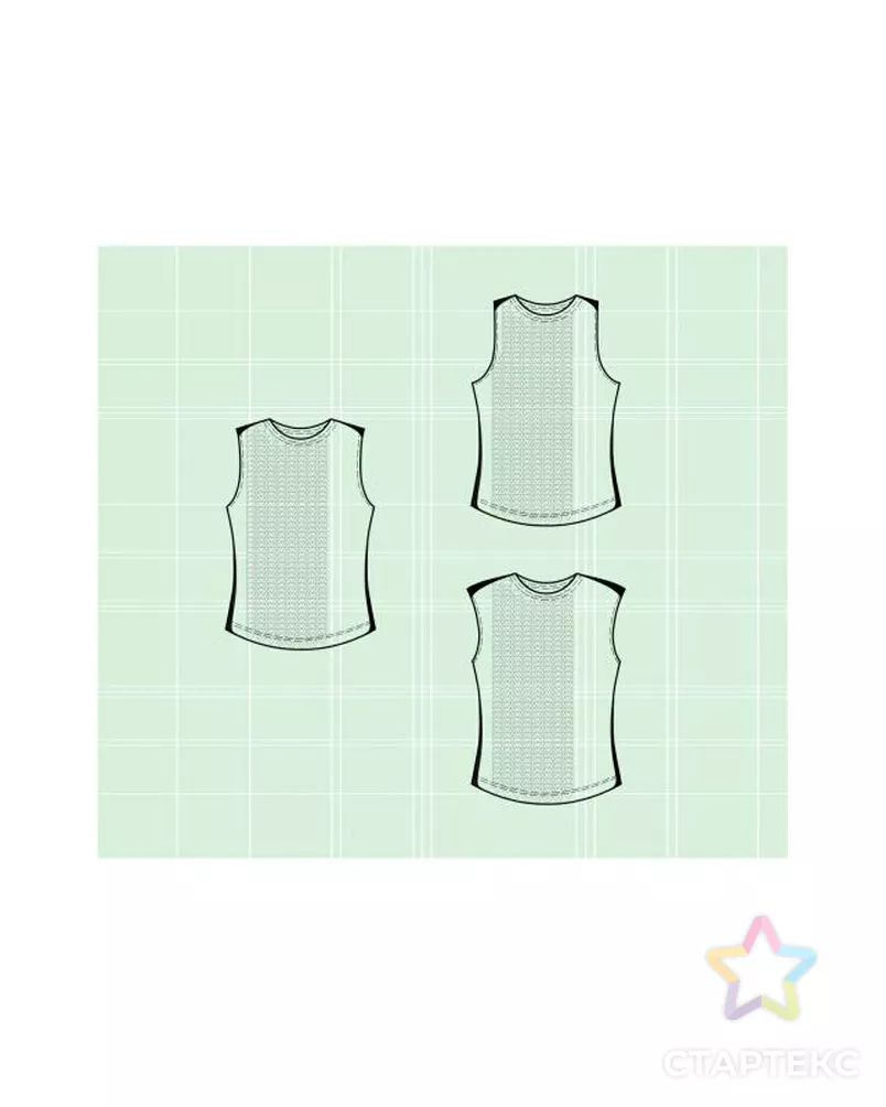 Выкройка: № 5641 арт. ВКК-735-1-ЛК0005641 - рис. 1