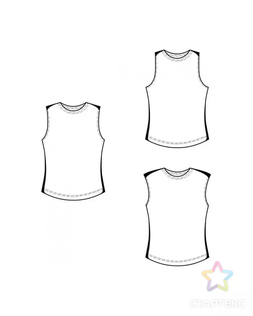 Выкройка: № 5641 арт. ВКК-735-1-ЛК0005641 - рис. 2