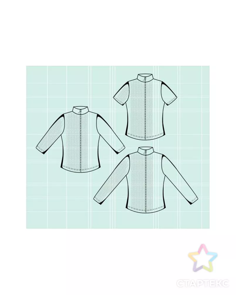 Выкройка: № 204 арт. ВКК-204-1-ЛК0005650 - рис. 1