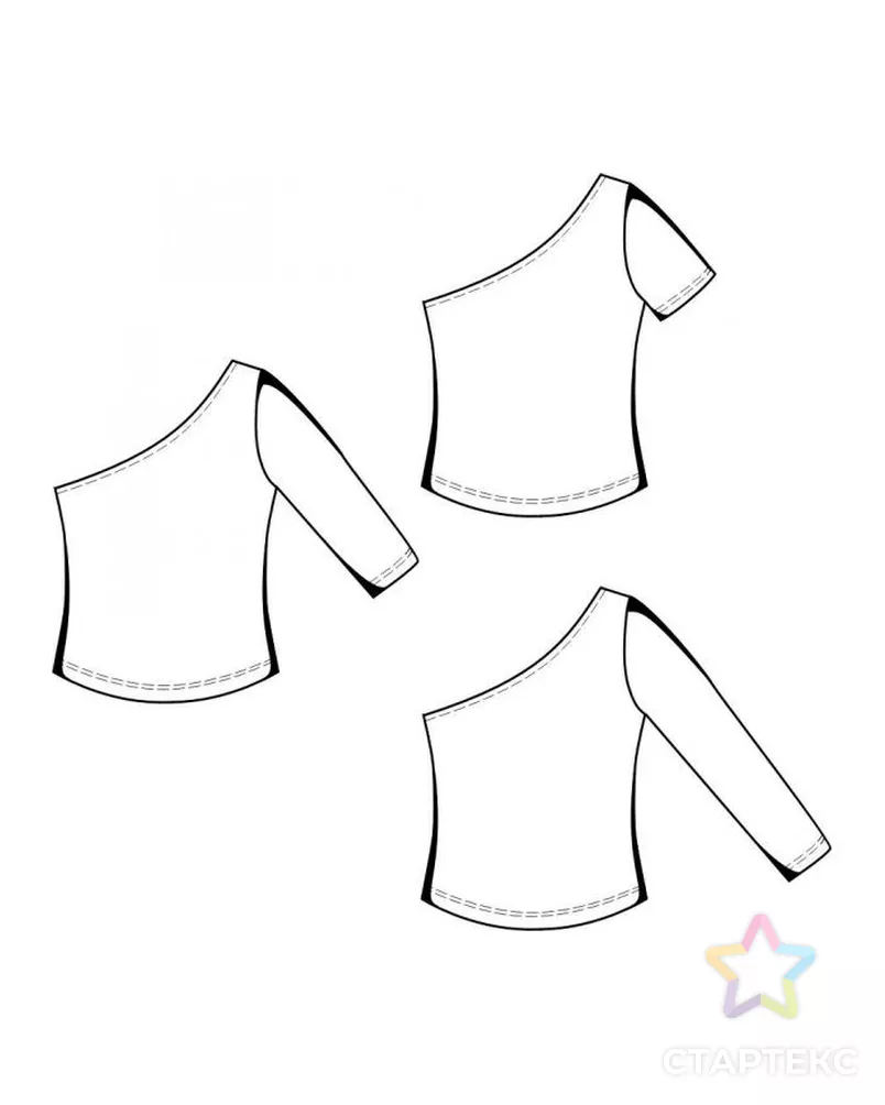 Выкройка: № 1675 арт. ВКК-1675-11-ЛК0005655 - рис. 2