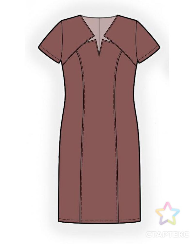 Выкройка: платье арт. ВКК-1141-1-ЛК0005961