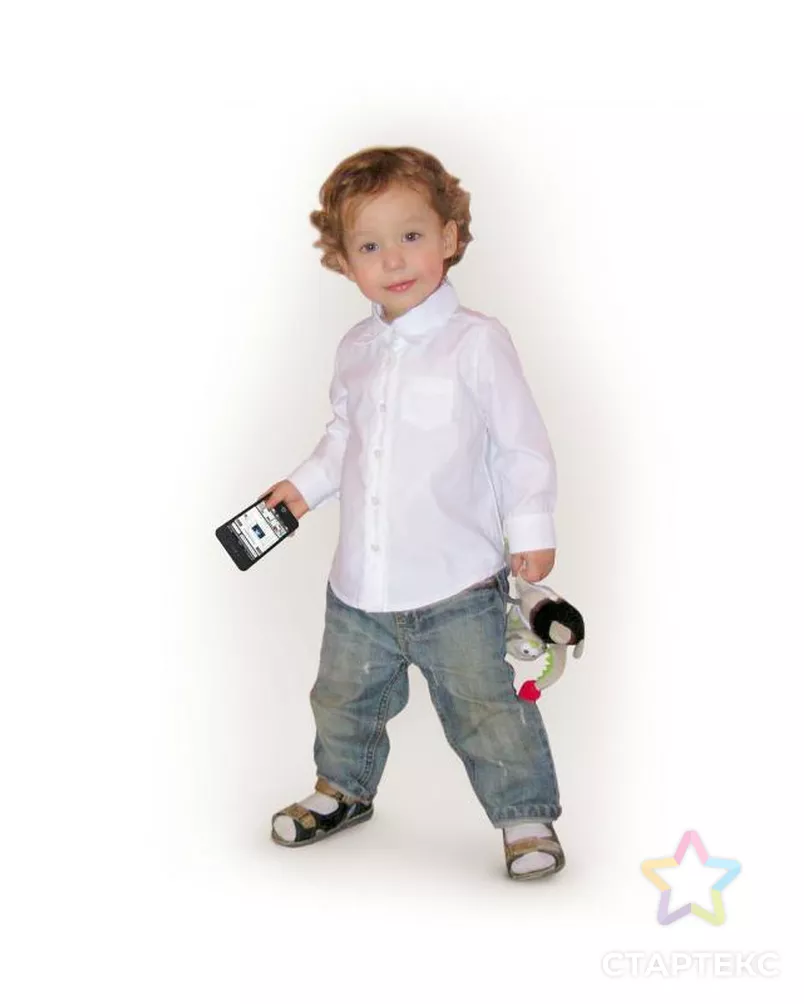 Выкройка: рубашка для мальчика арт. ВКК-714-1-ЛК0007205 - рис. 1