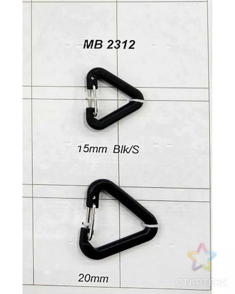 Пряжки MB 2312 арт. МБ-4137-1-МБ00000250177 - рис. 1