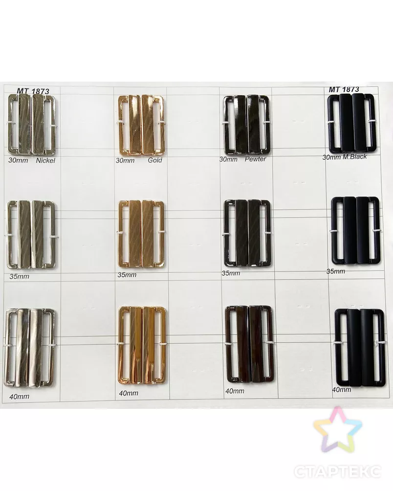Пряжки MT 1873 арт. МБ-4087-3-МБ00000249520 - рис. 2