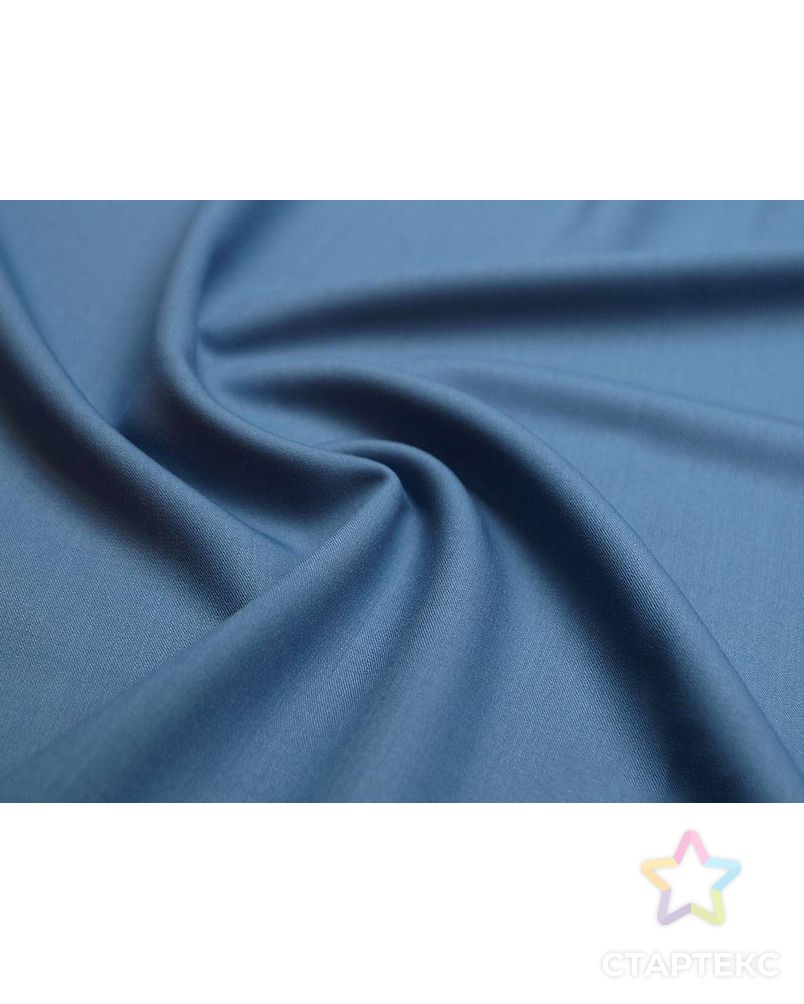 Ткань костюмная двухсторонняя  серо-голубого лунного света цв.97 арт. ГТ-1147-1-ГТ0028452 1
