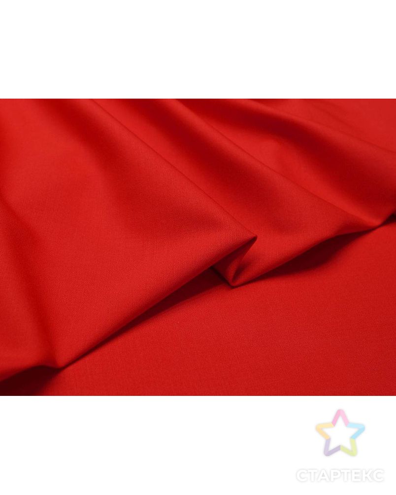 Ткань костюмная, цвет: холодный красный цв.711 арт. ГТ-590-1-ГТ0023252 1