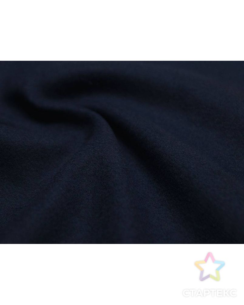 Ткань пальтовая шерстяная звездного синего цвета арт. ГТ-2652-1-ГТ0047433