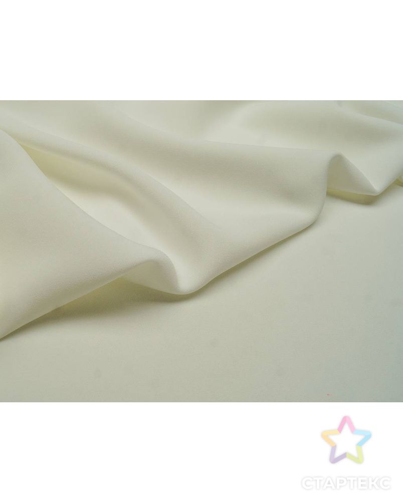 Ткань плательная "Кади", однотонная, цвет белый арт. ГТ-2556-1-ГТ0047332