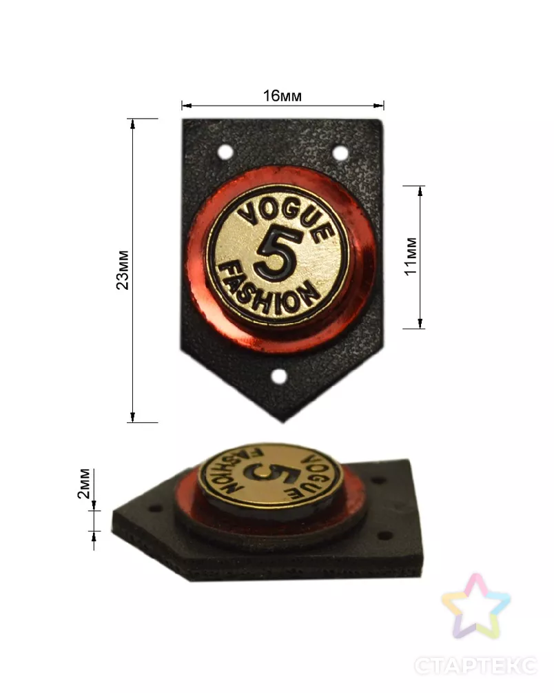 Нашивка декоративная арт. ССФ-1406-1-ССФ0017586008 - рис. 1