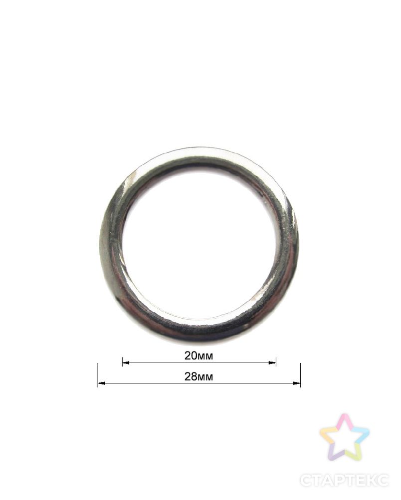 Кольцо металл арт. ССФ-1890-1-ССФ0017655590 1