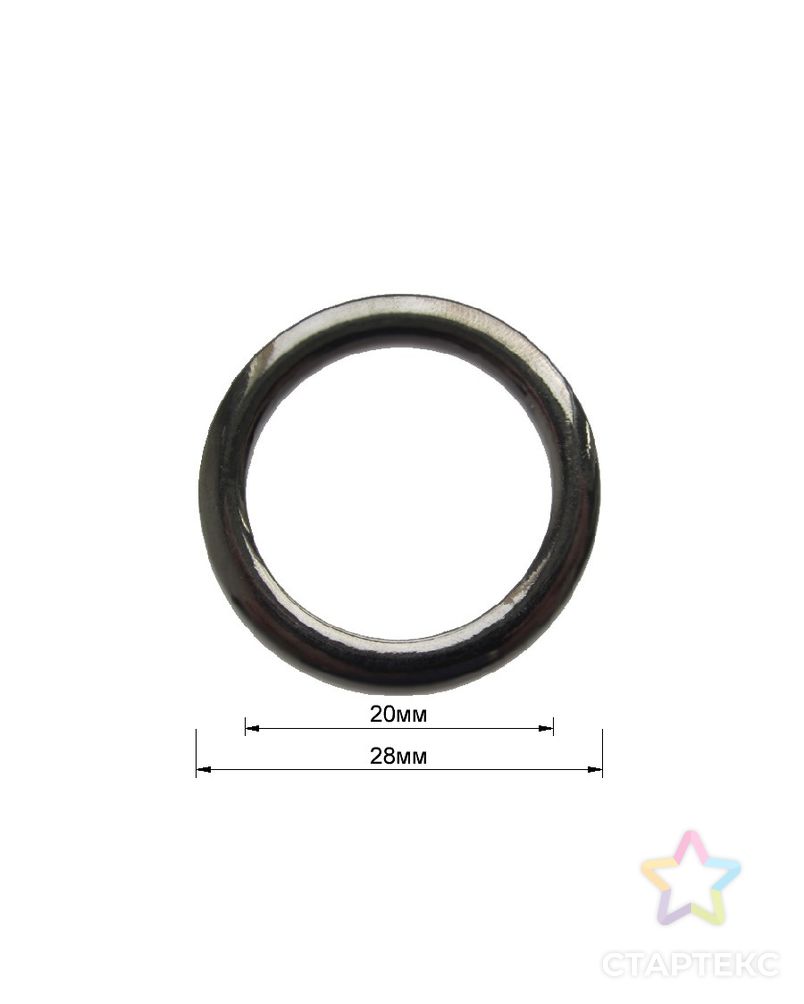 Кольцо металл арт. ССФ-1890-2-ССФ0017655591 1
