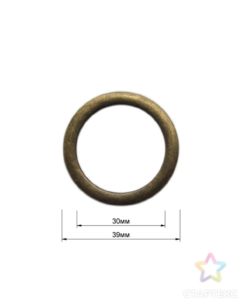 Кольцо металл арт. ССФ-1890-3-ССФ0017655592 1