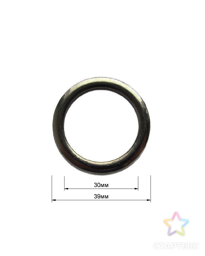 Кольцо металл арт. ССФ-1890-5-ССФ0017655594 1