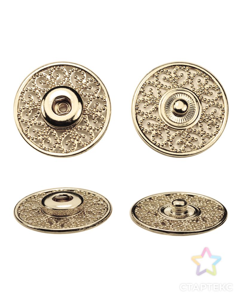 Кнопки д.2,5см (металл) арт. ССФ-1590-2-ССФ0017586457 1