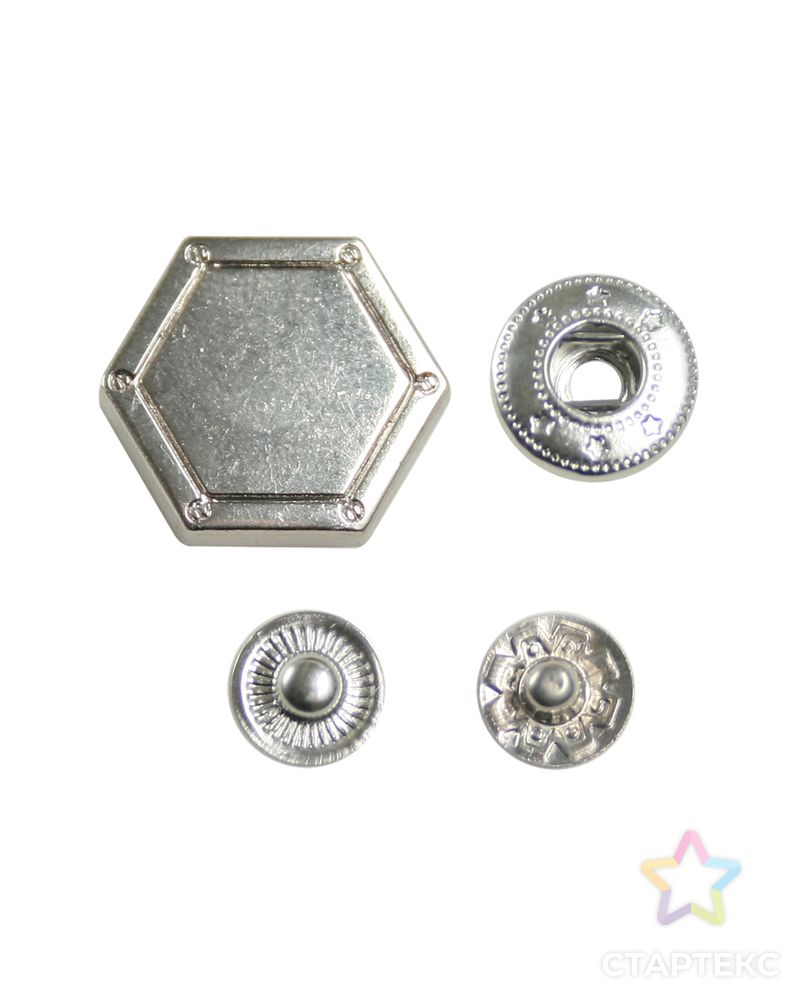 Кнопки Альфа д.1,5см (металл) арт. ССФ-1498-1-ССФ0017586204 1