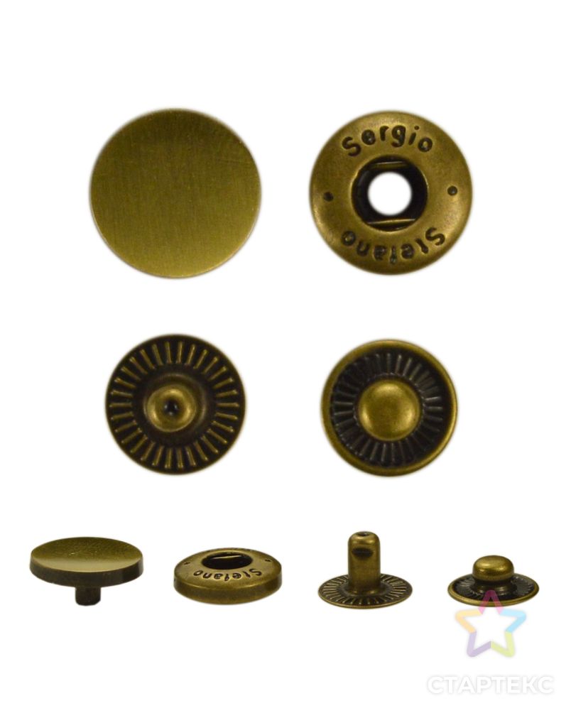 Кнопки Альфа (металл) арт. ССФ-1550-5-ССФ0017586345 1