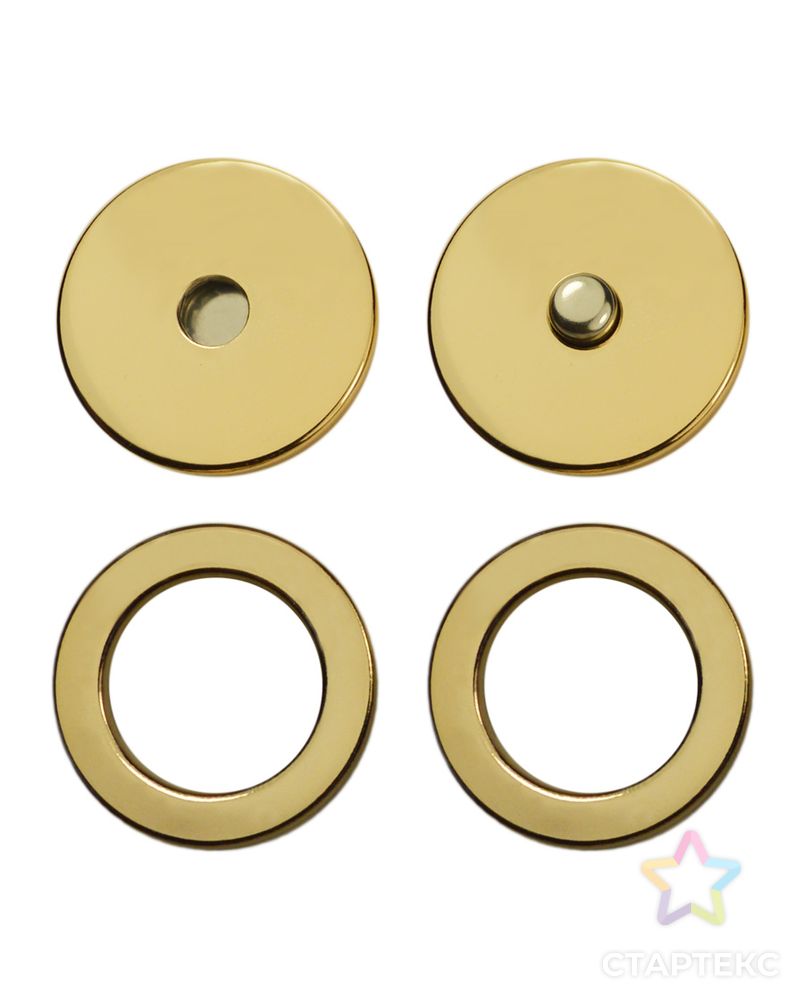 Кнопки металл (100шт) арт. ССФ-1263-6-ССФ0017585360 1