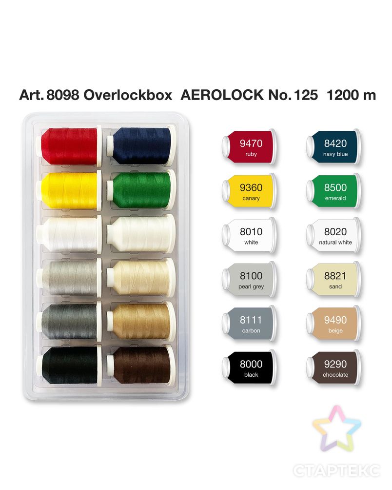 Набор Aerolock №125 Blister Box арт. СВКТ-4788-1-СВКТ0144174 3