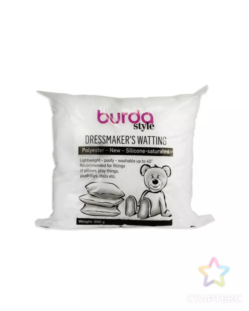 Наполнитель синтепоновый 500гр арт. СВКТ-5276-1-СВКТ0024332 - рис. 1