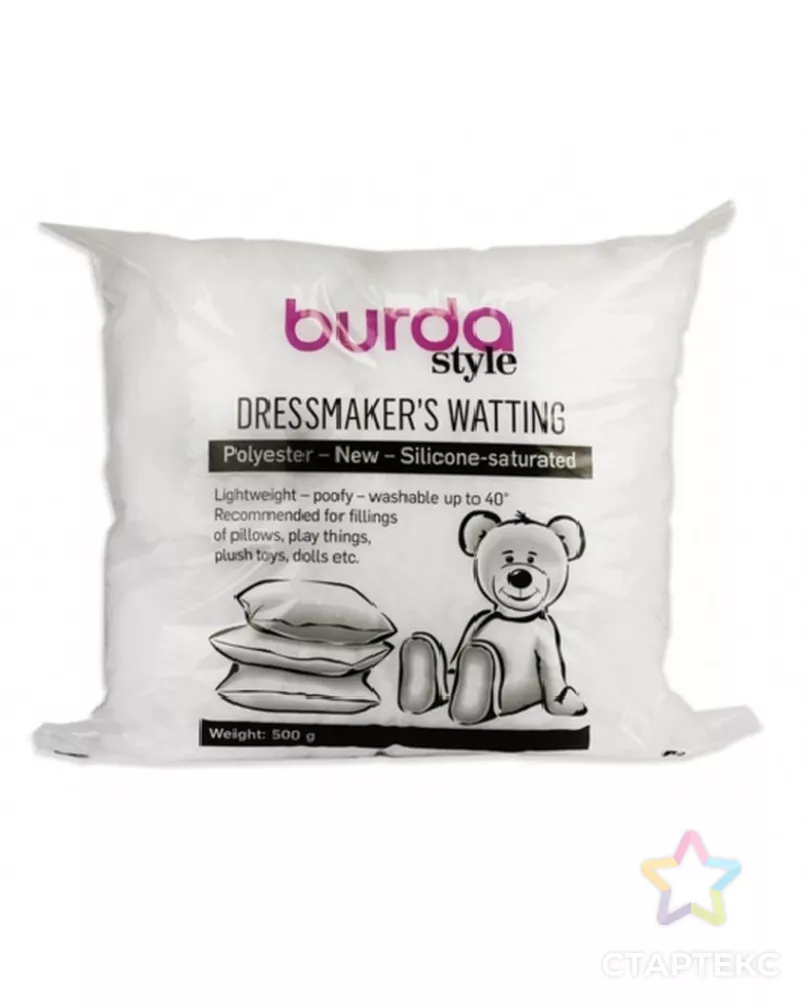 Наполнитель синтепоновый 500гр арт. СВКТ-5276-1-СВКТ0024332 - рис. 2