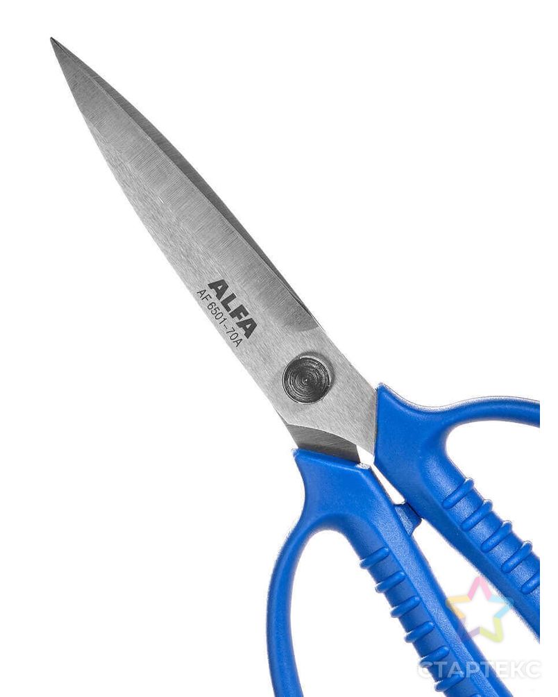 Ножницы для хобби и дома, 18 см ALFA арт. СВКТ-6589-1-СВКТ0270907 3