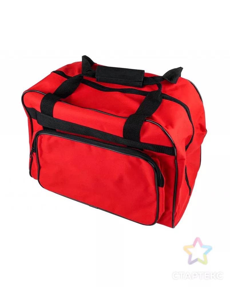 Сумка для швейной машины 43х21х33см (красная) арт. СВКТ-6861-1-СВКТ0027815 - рис. 1