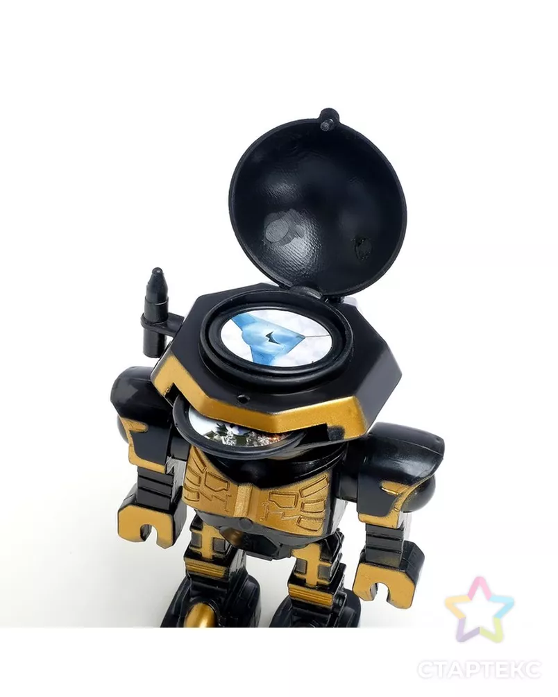 Робот «Космовоин», стреляет дисками, цвета МИКС арт. СМЛ-103468-1-СМЛ0001011461 - рис. 2