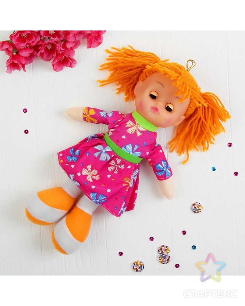 Мягкая игрушка «Кукла Василиса», цвета МИКС арт. СМЛ-103460-1-СМЛ0001016975 2