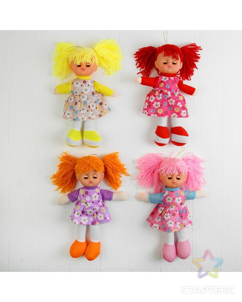 Мягкая игрушка «Кукла Иришка», цвета МИКС арт. СМЛ-103459-1-СМЛ0001016976