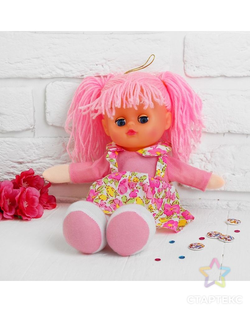 Мягкая игрушка «Кукла Катя», цвета МИКС арт. СМЛ-103461-1-СМЛ0001016977 1