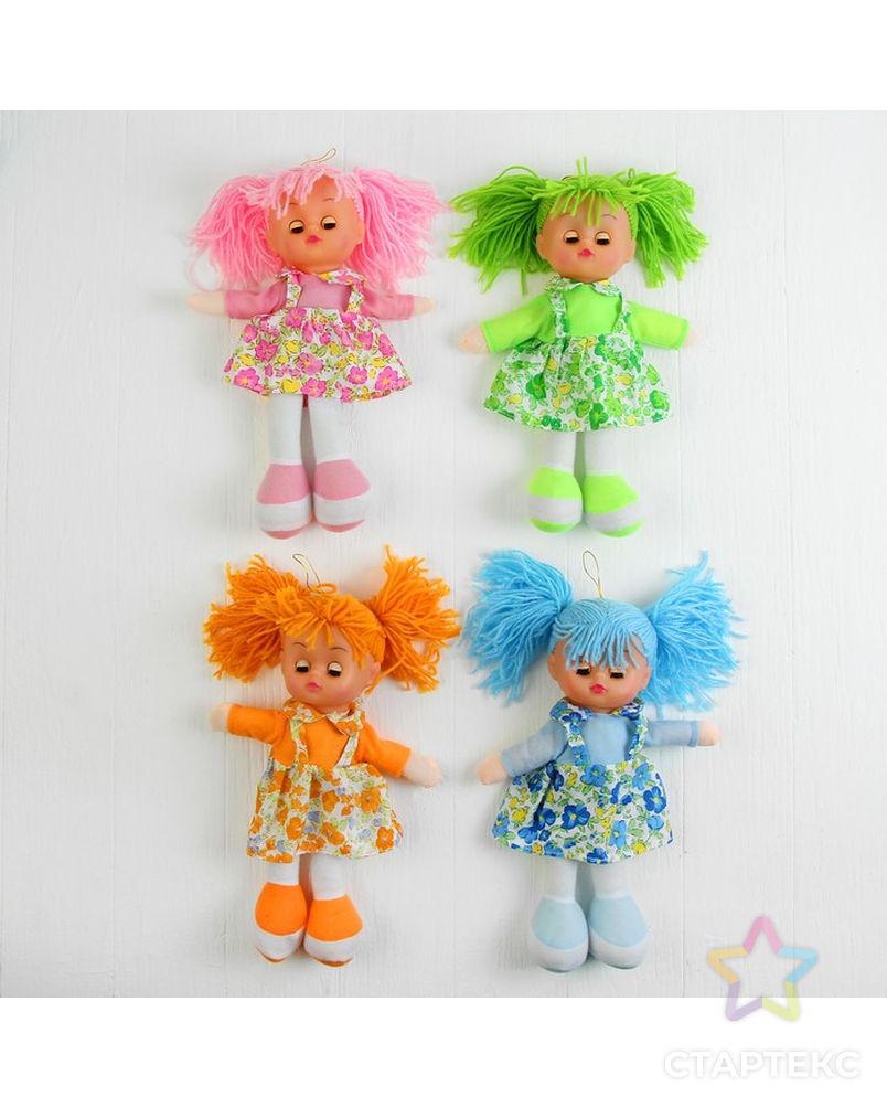 Мягкая игрушка «Кукла Катя», цвета МИКС арт. СМЛ-103461-1-СМЛ0001016977