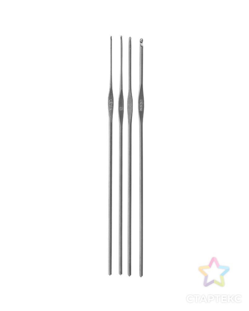 Крючки для вязания металлические «Рукодельница», d = 1-2 мм, 13,5 см, 4 шт арт. СМЛ-185-1-СМЛ1021678 3