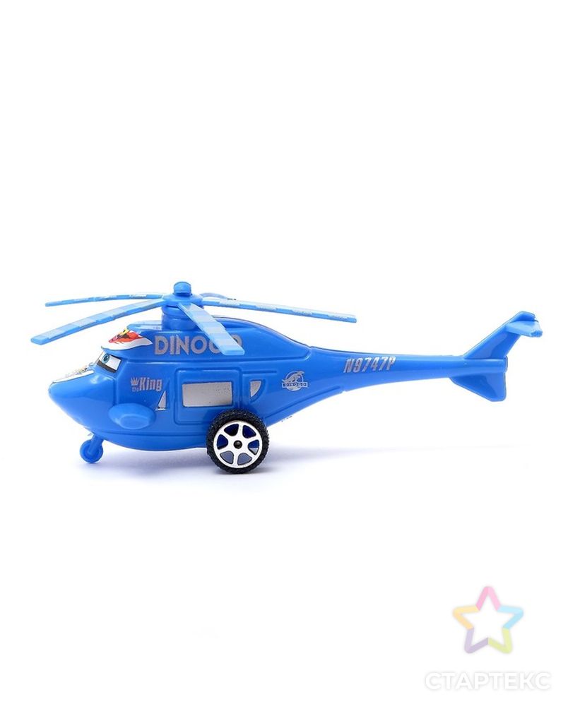 Вертолёт инерционный «Глазастик», цвета МИКС арт. СМЛ-103688-1-СМЛ0001034485 2