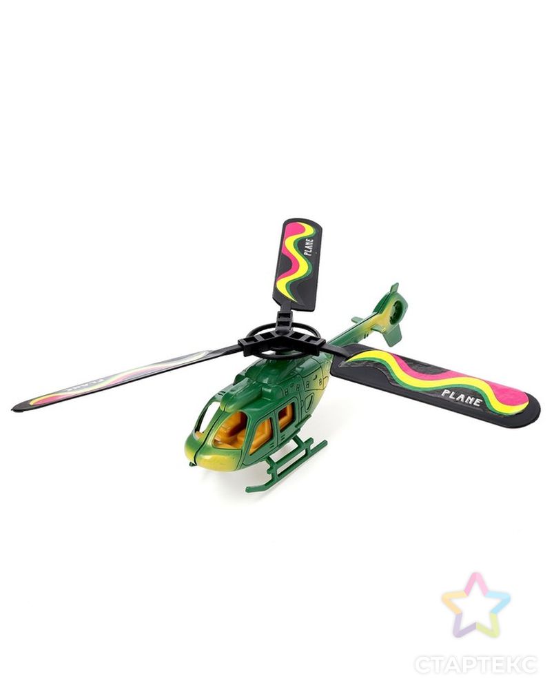 Вертолёт «Разведчик», с запуском, цвета МИКС арт. СМЛ-103689-1-СМЛ0001041536 2