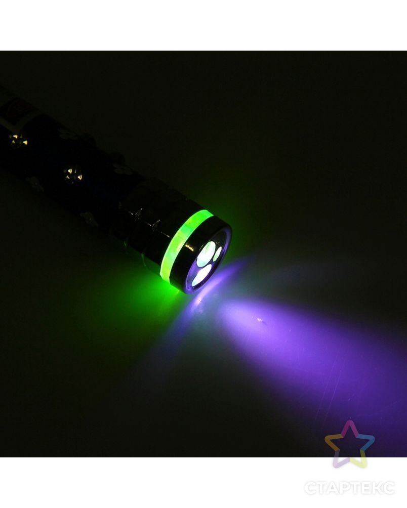 Лазер на карабине с фонариком, цвета МИКС арт. СМЛ-103738-1-СМЛ0001043329 3