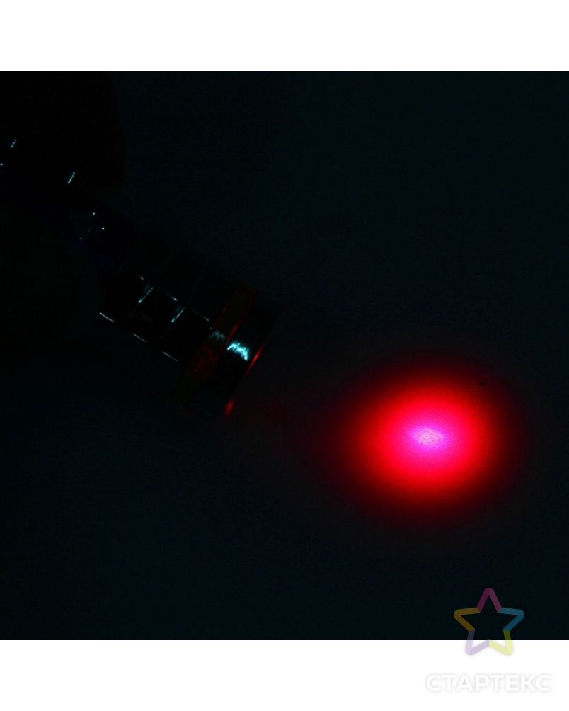 Лазер на карабине с фонариком, цвета МИКС арт. СМЛ-103738-1-СМЛ0001043329 4