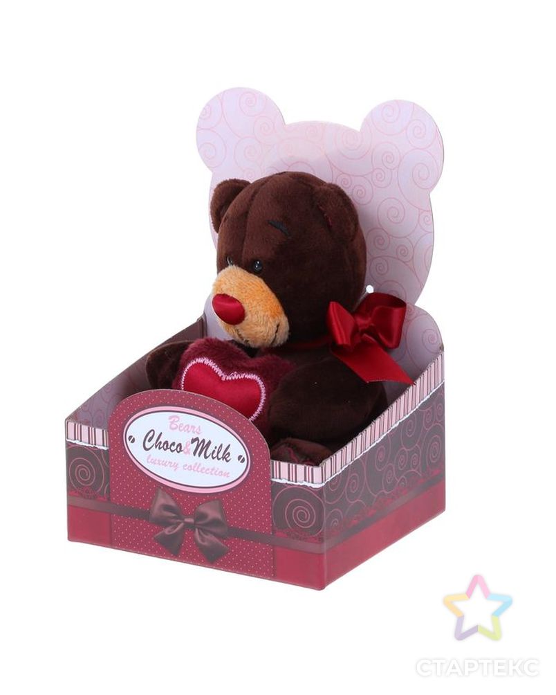 Мягкая игрушка «Choco с сердцем» арт. СМЛ-99779-2-СМЛ0001075932 3