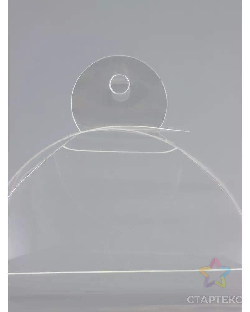 Складная коробка из PVC 7 х  7 х 7 см арт. СМЛ-270897-1-СМЛ0010792203 - рис. 2